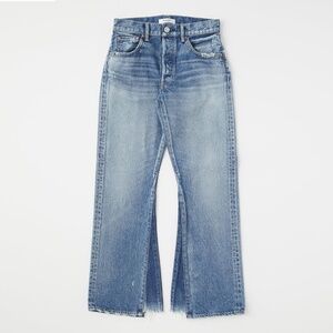 Moussy Vintage Flared Distressed Saint Charles Remake Jeans Size 28